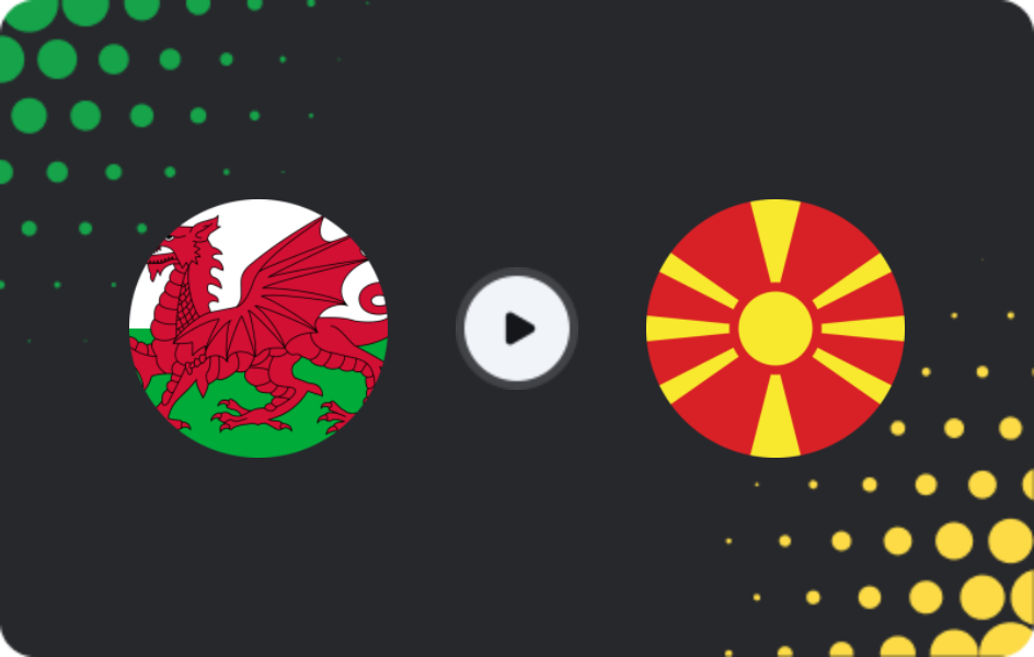 Where to watch Wales — FYR Macedonia, World Cup - Qualification Europe, 18.11.2025
