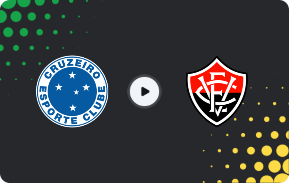 Where to watch Cruzeiro — Vitoria, Serie A, 01.11.2025
