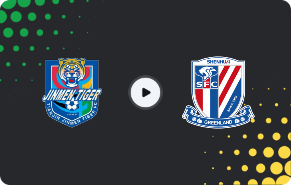 Where to watch Tianjin Jinmen Tiger — Shanghai Shenhua, Super League, 22.11.2025