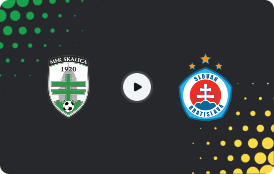 Where to watch Skalica — Slovan Bratislava, Super Liga, 22.11.2025