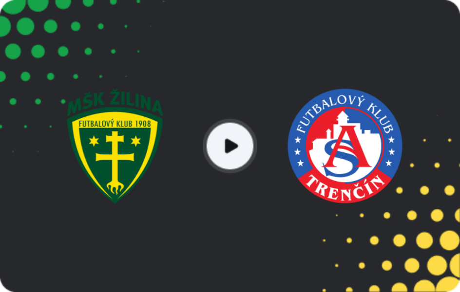 Where to watch Žilina — AS Trencin, Super Liga, 22.11.2025