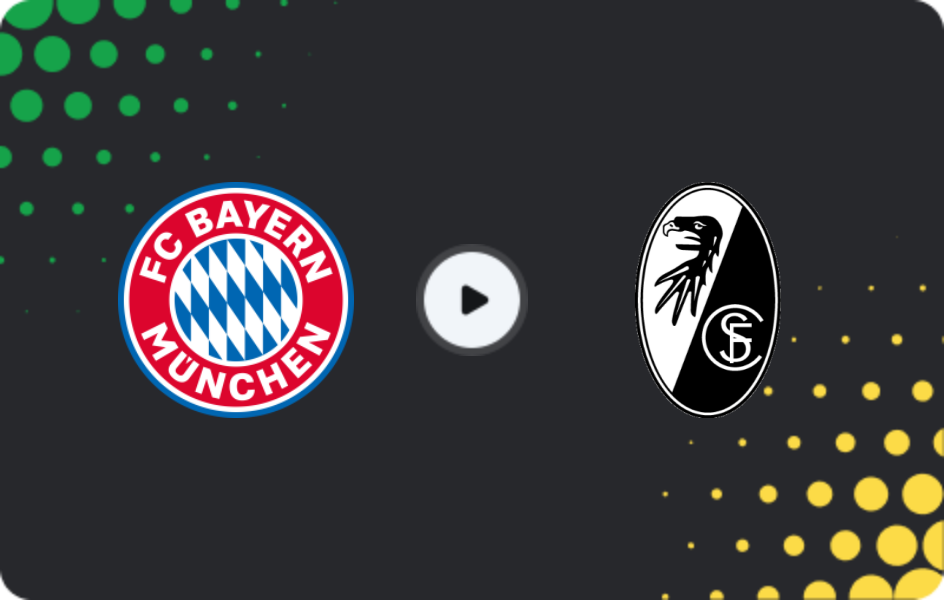 Where to watch Bayern — Freiburg, Bundesliga, 22.11.2025