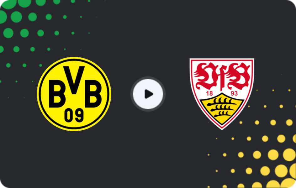 Where to watch Borussia Dortmund — Stuttgart, Bundesliga, 22.11.2025