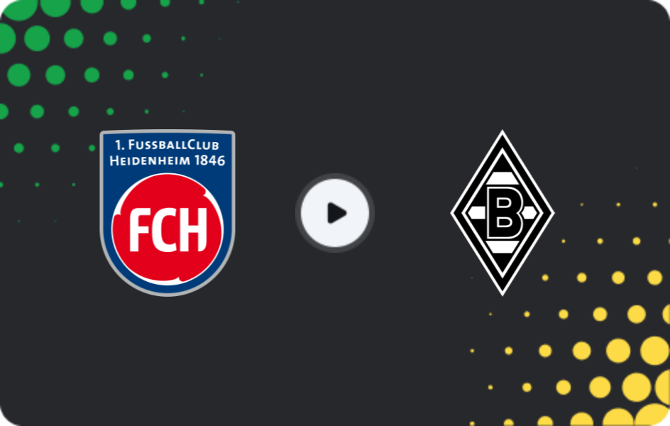 Where to watch Heidenheim — Borussia M, Bundesliga, 22.11.2025