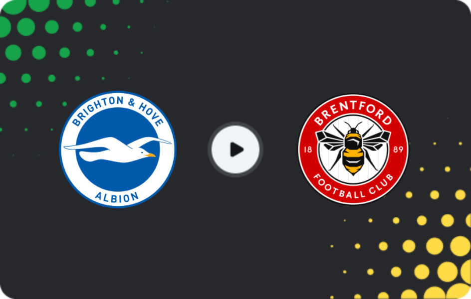 Where to watch Brighton — Brentford, Premier League, 22.11.2025