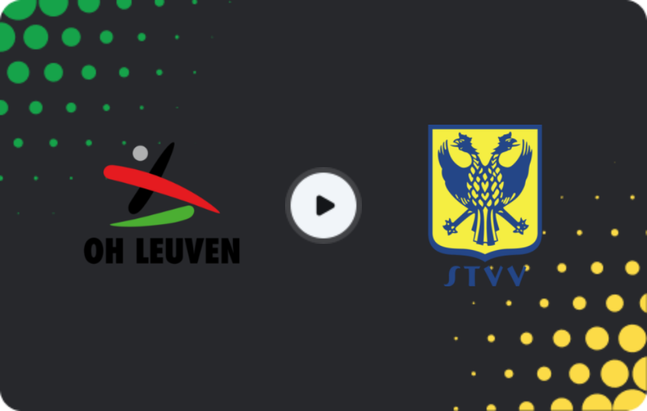 Where to watch OH Leuven — St. Truiden, Jupiler Pro League, 23.11.2025