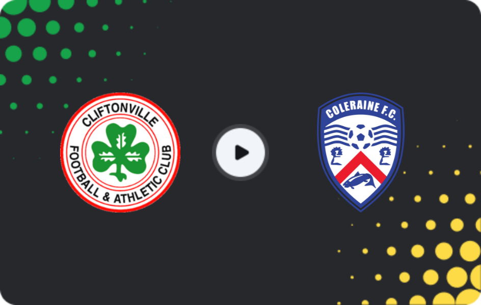 Where to watch Cliftonville FC — Coleraine FC, Premiership, 22.11.2025