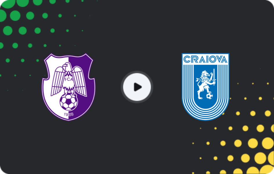 Where to watch Arges Pitesti — Universitatea Craiova, Liga I, 22.11.2025