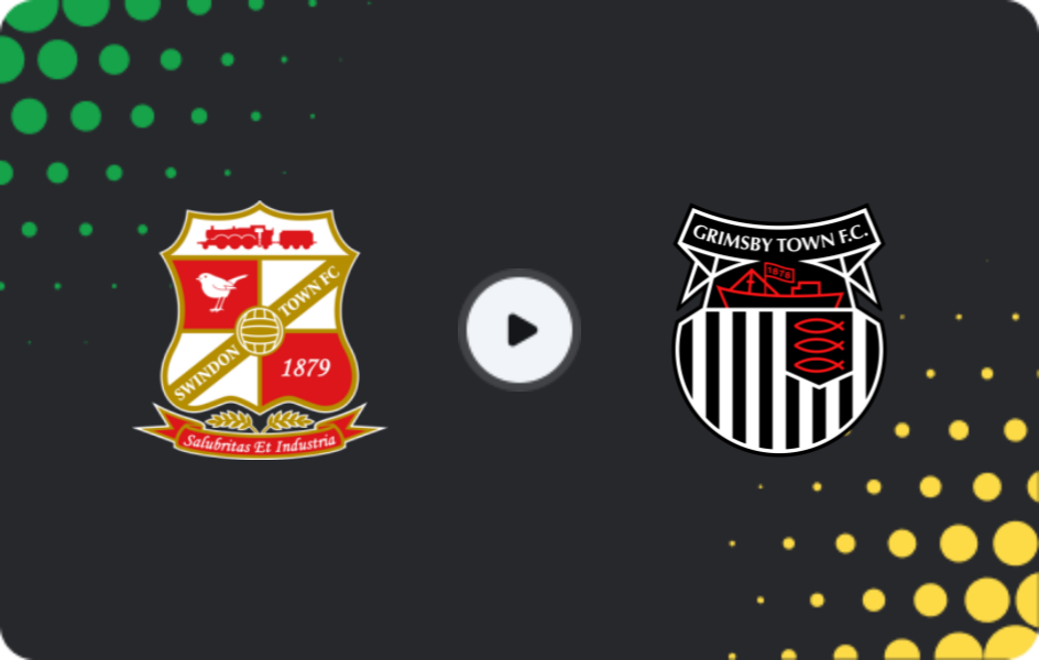 Where to watch Swindon Town — Grimsby Town, League Two, 22.11.2025