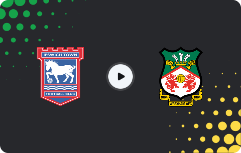 Where to watch Ipswich Town — Wrexham, Championship, 22.11.2025