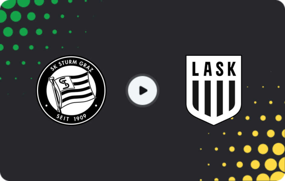 Where to watch Sturm Graz — LASK, Bundesliga, 23.11.2025