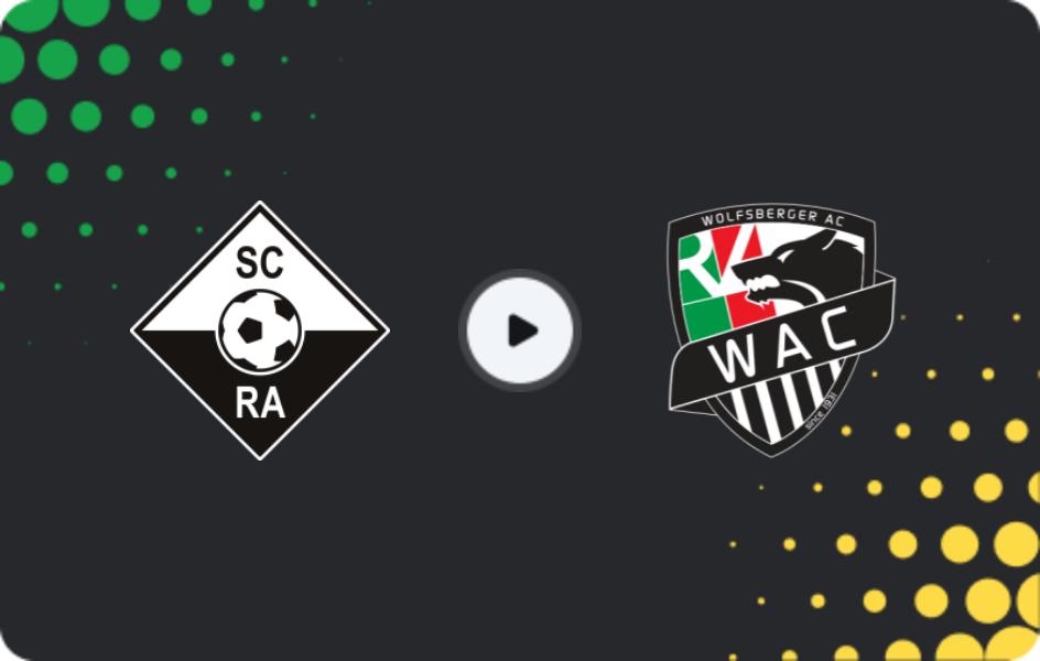 Where to watch SCR Altach — Wolfsberger, Bundesliga, 22.11.2025