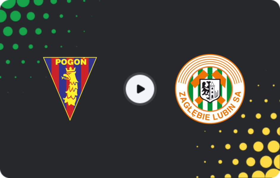 Where to watch Pogon Szczecin — Zaglebie Lubin, Ekstraklasa, 24.11.2025