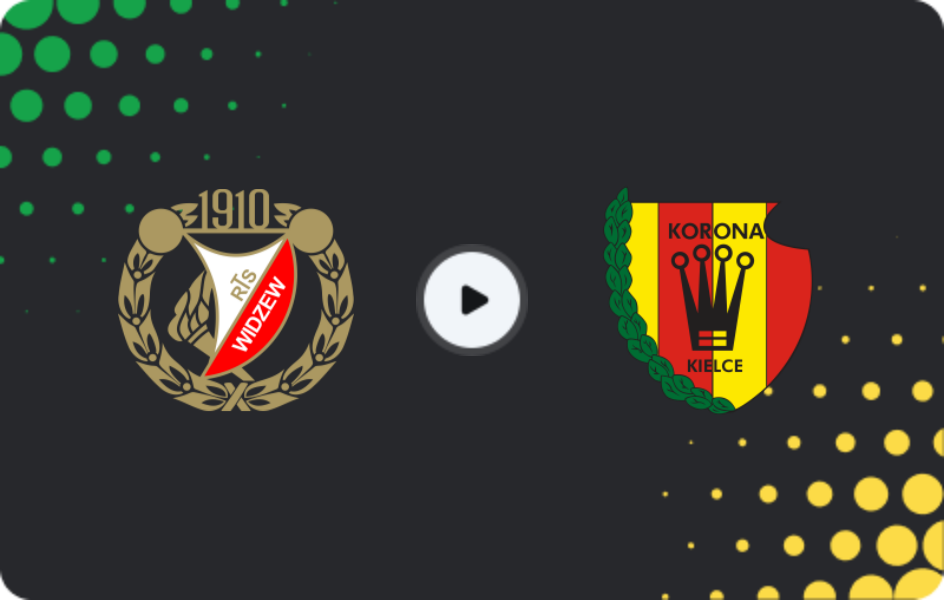 Where to watch Widzew Łódź — Korona Kielce, Ekstraklasa, 23.11.2025