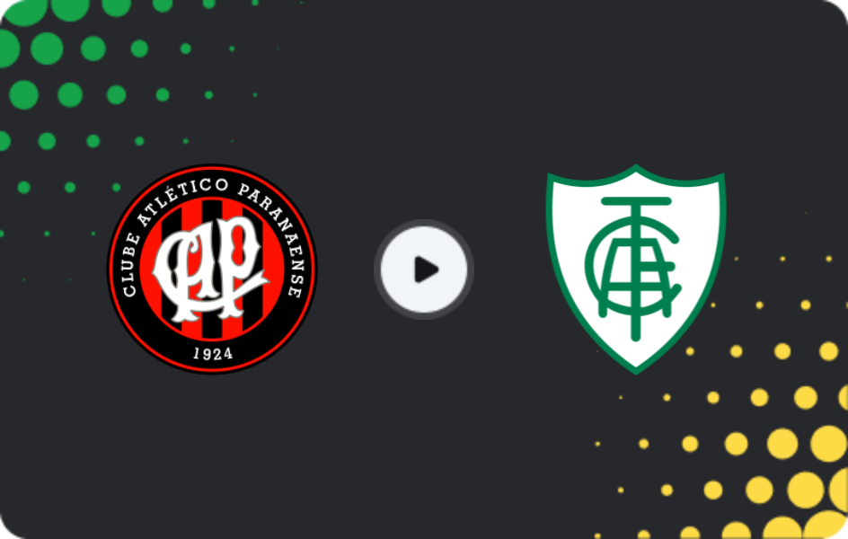 Where to watch Atletico Paranaense — America Mineiro, Serie B, 23.11.2025