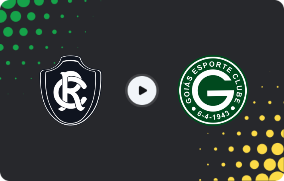Where to watch Remo — Goias, Serie B, 23.11.2025