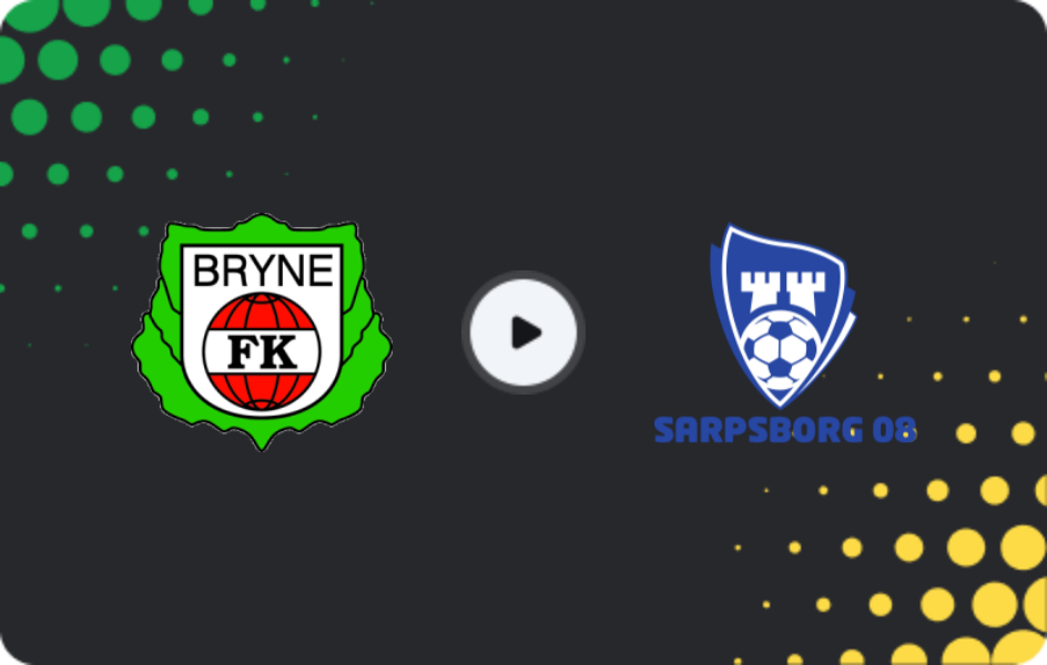 Where to watch Bryne — Sarpsborg 08, Eliteserien, 23.11.2025