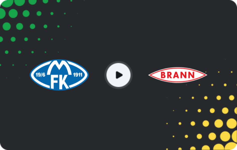 Where to watch Molde — Brann, Eliteserien, 22.11.2025