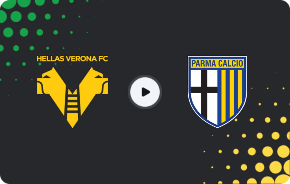 Where to watch Verona — Parma, Serie A, 23.11.2025