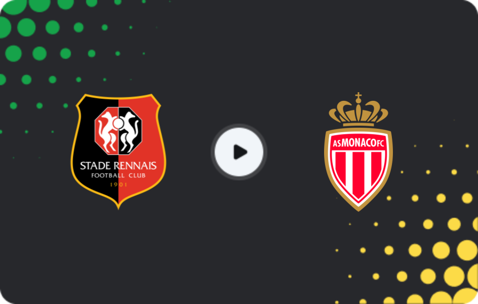 Where to watch Rennes — Monaco, Ligue 1, 22.11.2025