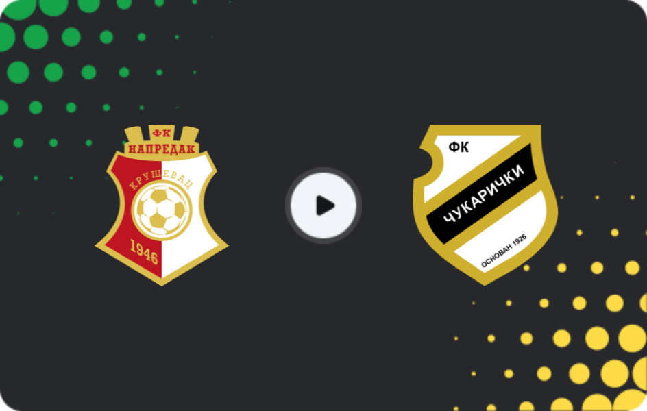 Where to watch Napredak — Cukaricki, Super Liga, 22.11.2025