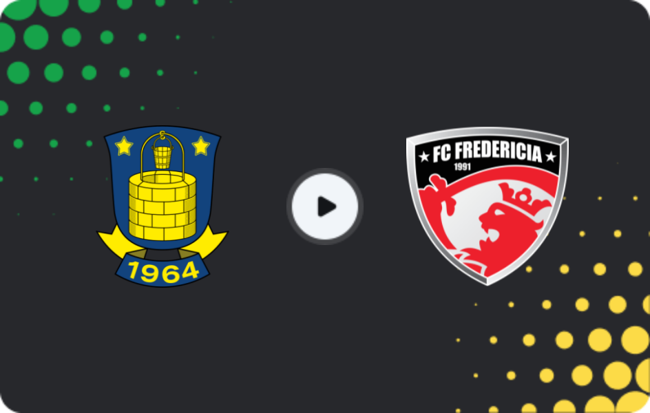 Where to watch Brondby — Fredericia, Superliga, 01.12.2025