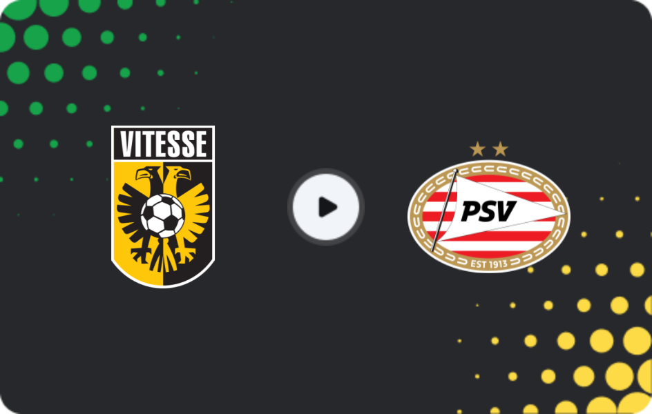 Where to watch Vitesse — Jong PSV, Eerste Divisie, 25.11.2025