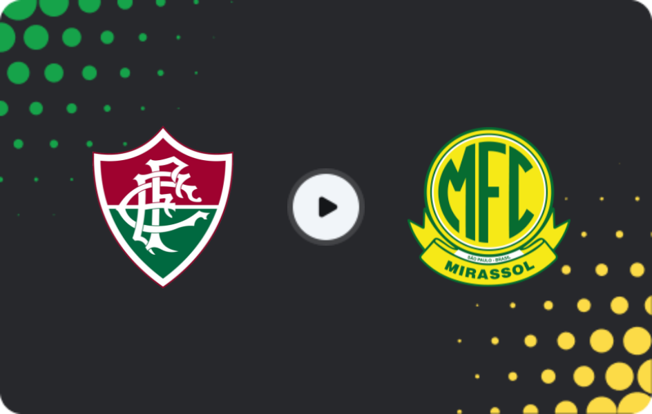 Where to watch Fluminense — Mirassol, Serie A, 06.11.2025