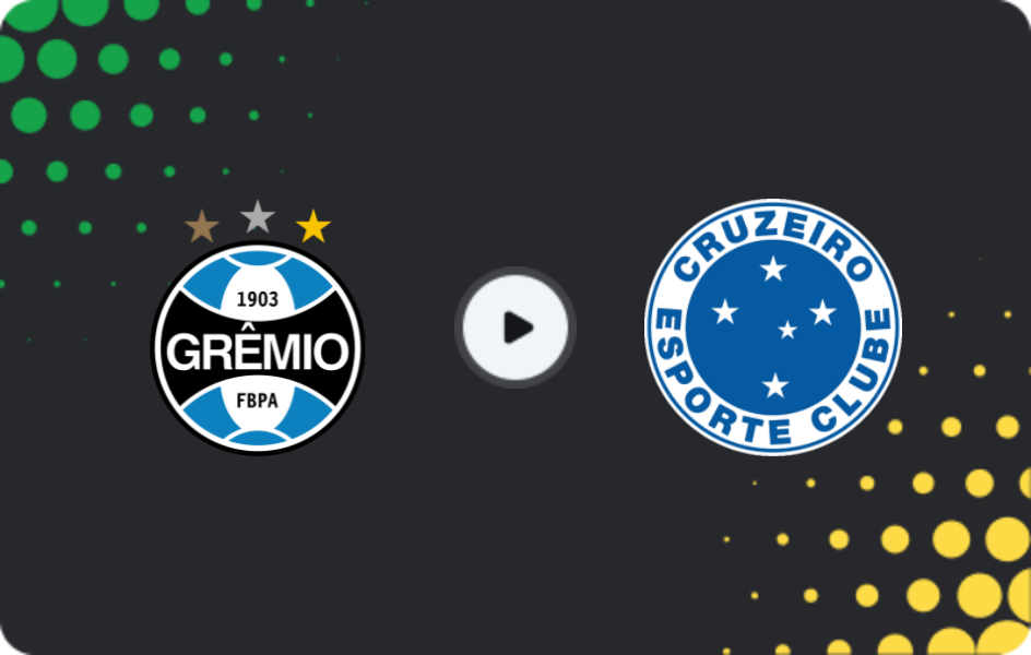 Where to watch Gremio — Cruzeiro, Serie A, 06.11.2025
