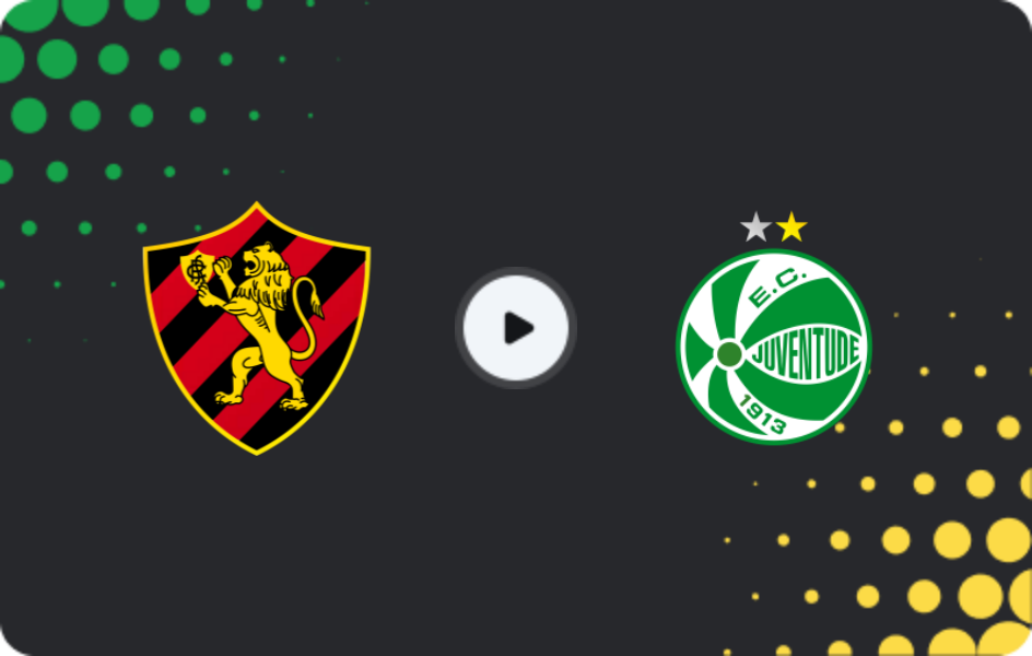 Where to watch Sport Recife — Juventude, Serie A, 05.11.2025