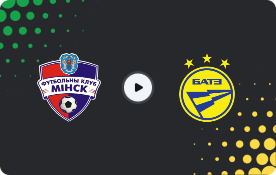 Where to watch FC Minsk — BATE, Premier League, 30.11.2025