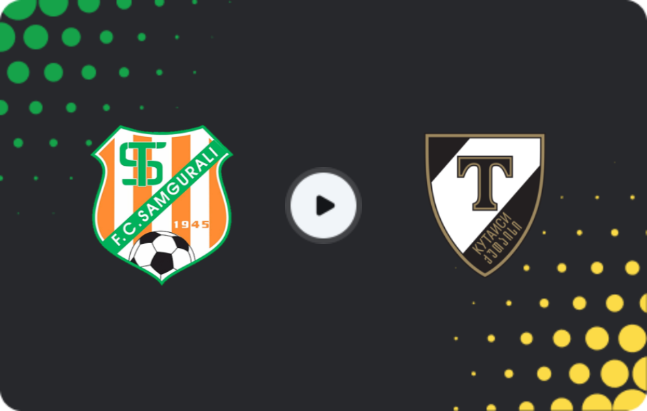 Where to watch Samgurali — Torpedo Kutaisi, Erovnuli Liga, 22.11.2025