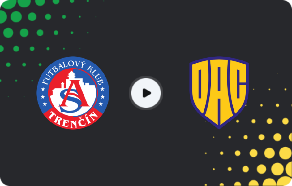 Where to watch AS Trencin — DAC 1904, Super Liga, 29.11.2025