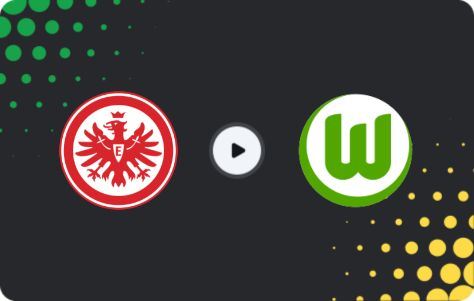 Where to watch Eintracht Frankfurt — VfL Wolfsburg, Bundesliga, 30.11.2025