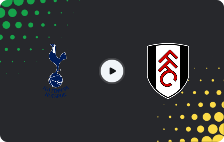 Where to watch Tottenham — Fulham, Premier League, 29.11.2025