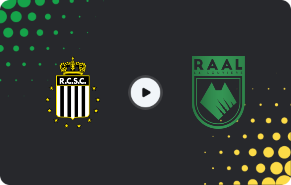 Where to watch Charleroi — RAAL La Louvière, Jupiler Pro League, 29.11.2025