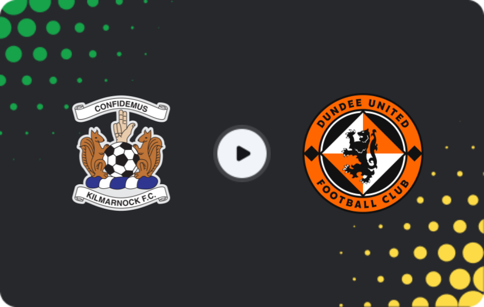 Where to watch Kilmarnock — Dundee United, Premiership, 29.11.2025