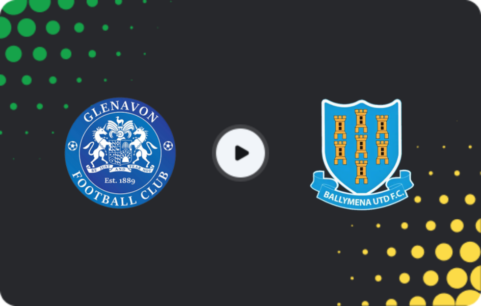 Where to watch Glenavon FC — Ballymena United, Premiership, 29.11.2025