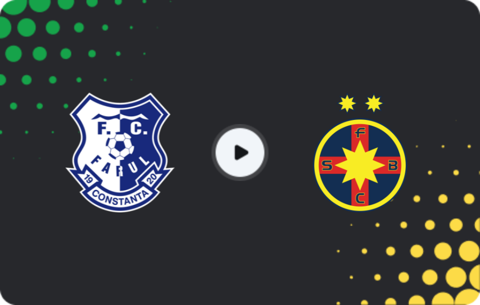 Where to watch Farul Constanta — FCSB, Liga I, 29.11.2025