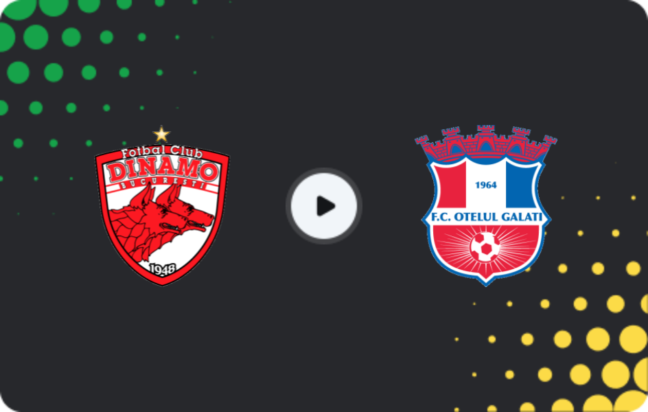 Where to watch Dinamo Bucuresti — Oţelul, Liga I, 29.11.2025