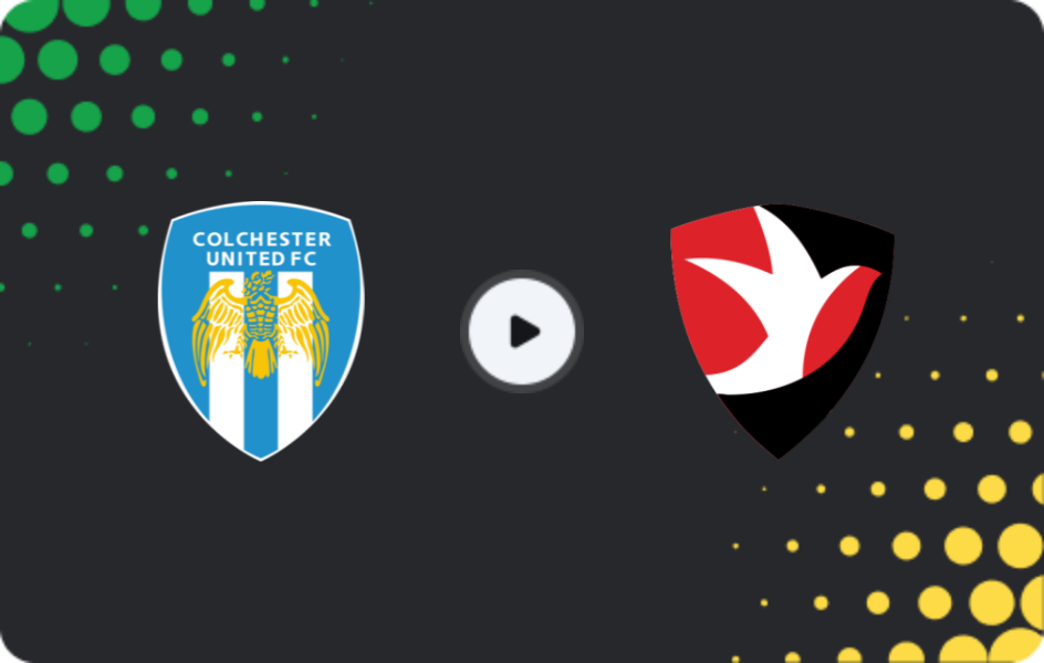 Where to watch Colchester — Cheltenham, League Two, 29.11.2025
