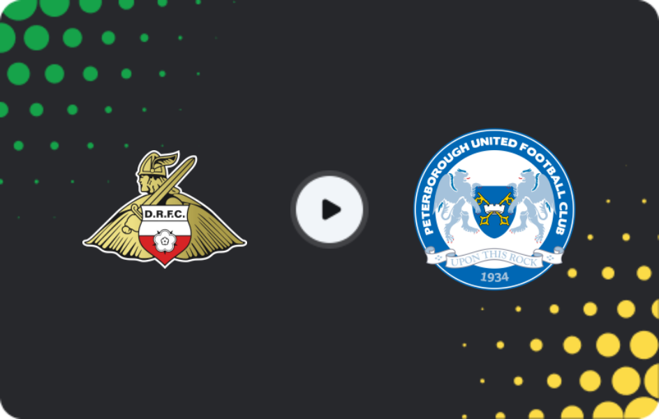 Where to watch Doncaster — Peterborough, League One, 29.11.2025