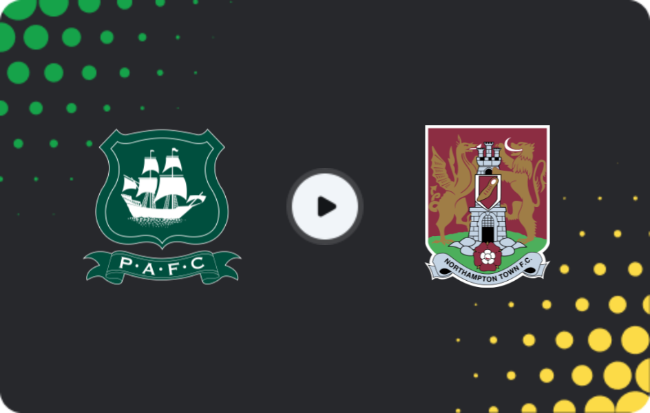 Where to watch Plymouth Argyle — Northampton, League One, 29.11.2025