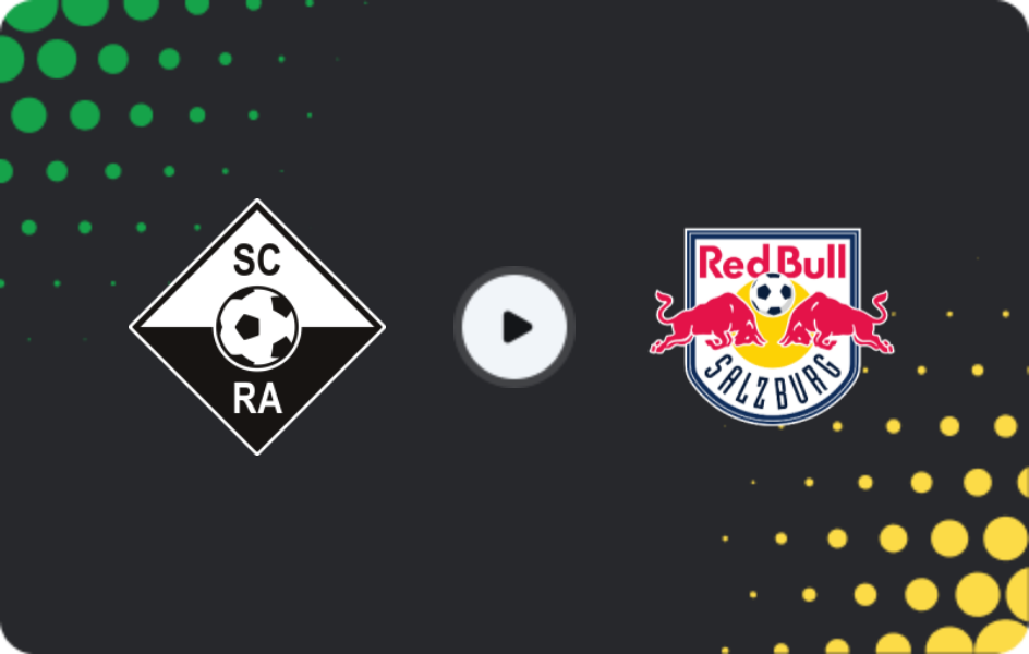 Where to watch SCR Altach — Red Bull Salzburg, Bundesliga, 30.11.2025