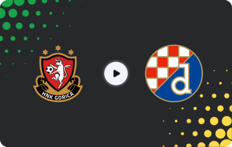 Where to watch HNK Gorica — Dinamo Zagreb, HNL, 29.11.2025
