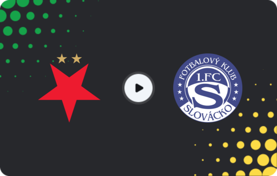 Where to watch Slavia Praha — Slovácko, First Liga, 29.11.2025