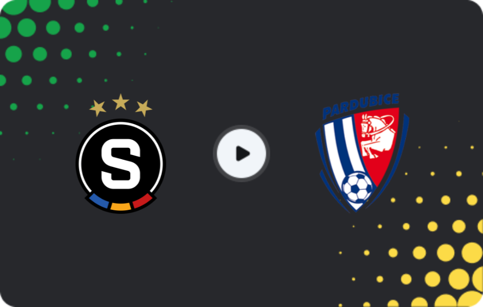 Where to watch Sparta Praha — Pardubice, First Liga, 30.11.2025