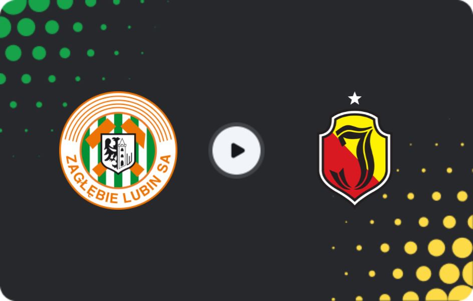 Where to watch Zaglebie Lubin — Jagiellonia, Ekstraklasa, 29.11.2025