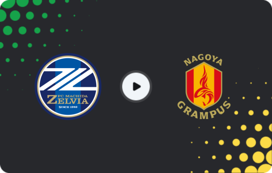 Where to watch Machida Zelvia — Nagoya Grampus, J1 League, 30.11.2025