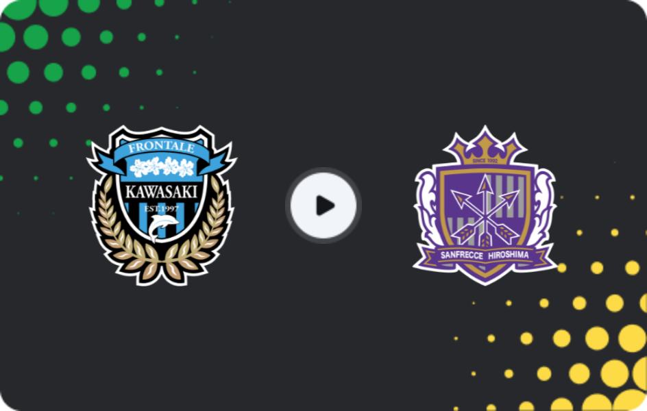 Where to watch Kawasaki Frontale — Sanfrecce Hiroshima, J1 League, 30.11.2025